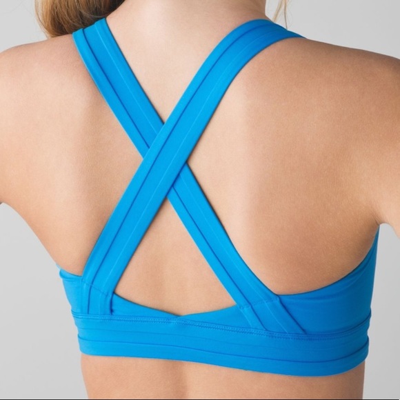 Lululemon Blue Rack Pack Sports Bra - Picture 2 of 8